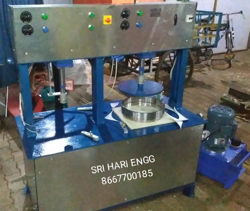 sri hari engg's paper plate making machine